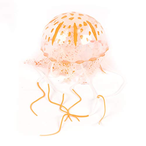 Aquatlantis Aqua Glow Quallen, Größe L, Orange, 0,03 kg Aquatlantis Aqua Glow Quallen, Größe L, Orange, 0,03 kg von Aquatlantis