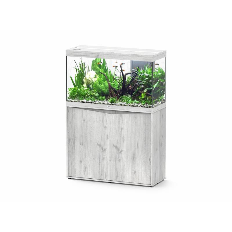 Aquatlantis Aquariumkombination Splendid 200l - 100x40 cm Esche Weiß von Aquatlantis