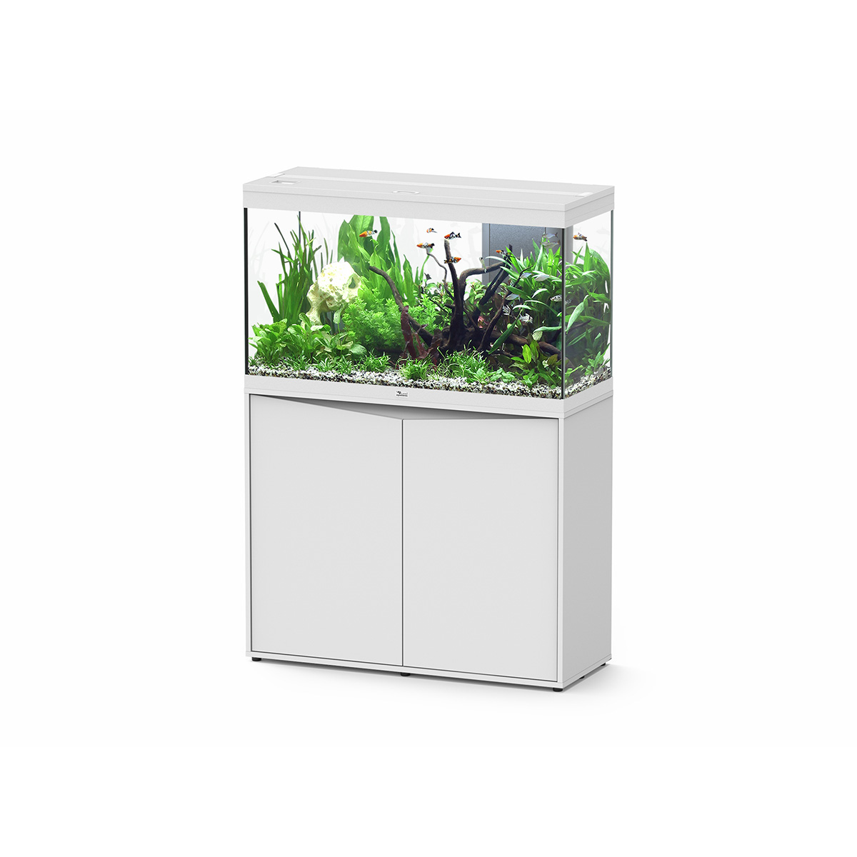 Aquatlantis Aquariumkombination Splendid 200l - 100x40 cm Piano Weiß von Aquatlantis