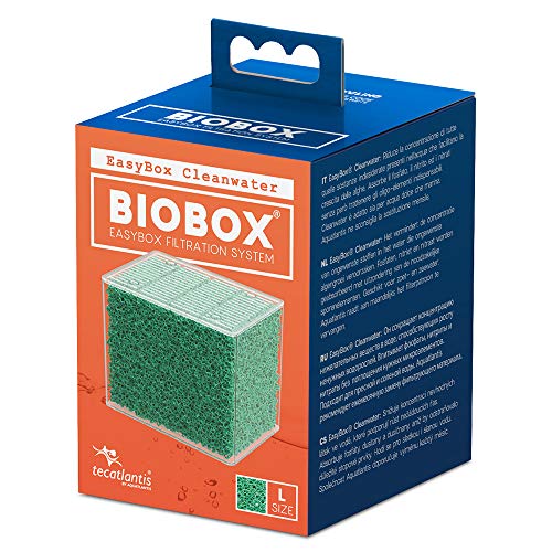 Tecatlantis Easybox Cleanwater Filtermedien Kartusche für Biobox Filter 2 und 3, L von Aquatlantis