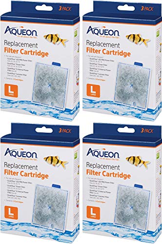 Aqueon (4 Pack) QuietFlow Replacement Filter Cartridge Large 3 Pack von Aqueon