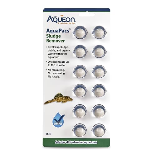 Aqueon AquaPacs Schlammentferner, 12 Stück, 10 Gallonen von Aqueon