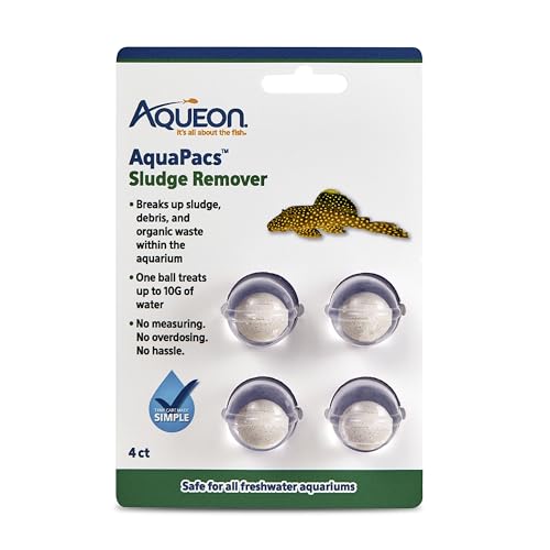 Aqueon AquaPacs Schlammentferner, 4 Stück, 10 Gallonen von Aqueon