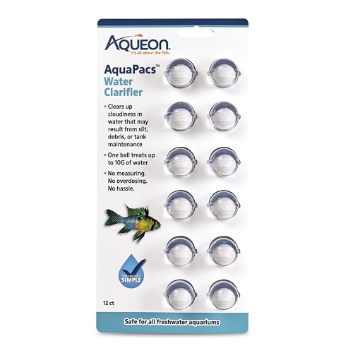 Aqueon AquaPacs Wasserklärer, 12 Stück, 4,5 l von Aqueon