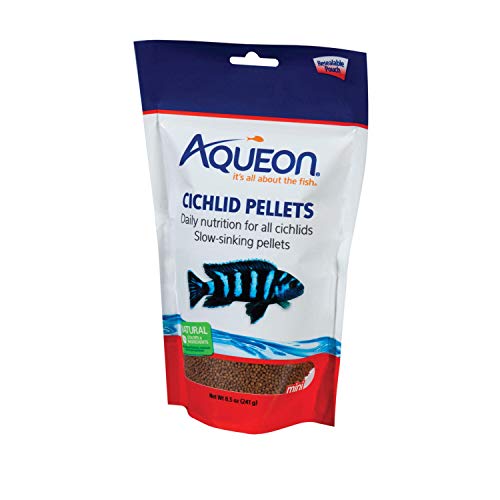 Aqueon Mini-Pellets für Buntbarsche, 22 ml von Aqueon