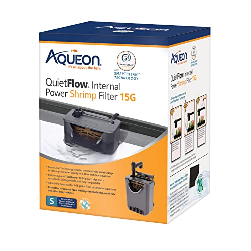 Aqueon QuietFlow Innenfilter mit SmartClean Technologie Shrimp, klein von Aqueon