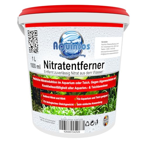 Aquintos Resin N Nitratharz - Nitratentferner für Aquaristik - Aquarium Wasserfilter (1 Liter) von Aquintos Wasseraufbereitung