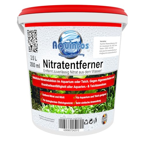 Aquintos Resin N Nitratharz - Nitratentferner für Aquaristik - Aquarium Wasserfilter (2.5 Liter) von Aquintos Wasseraufbereitung