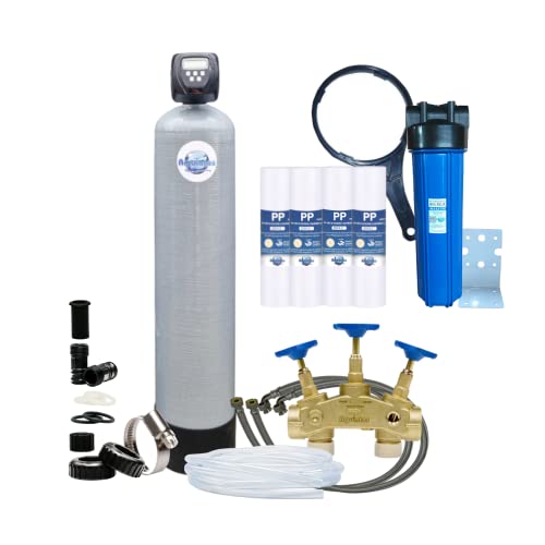 Aquintos Wasseraufbereitung JuraPerle 1252-Filteranlagen Entsäuerungsanlagen zur pH-Wert Anhebung pH Regulierung im Brunnen- Trink- und Brauchwasser (JuraPerle-Anlage 1252+ Anschlussset 4) von Aquintos Wasseraufbereitung