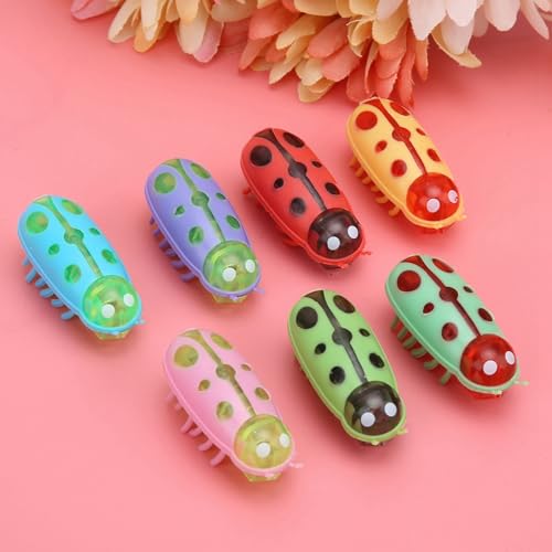 7pcs Ladybug Elektrische Marienkäfer für Katze, Süßes und Farbenfrohes Interaktives Spielzeug für Haustiere, Plastikmaterial für Aktive Spielzeit 7pcs Ladybug Elektrische Marienkäfer für Katze, Süßes und Farbenfrohes Interaktives Spielzeug für Haustiere, Plastikmaterial für Aktive Spielzeit von Aramox