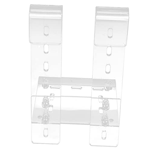 Aramox Acrylschildkröte -Backenplattform, Transparente Rastterrasse, Kletternleiter mit Verstellbarem Haken für Fischtank (TA) von Aramox