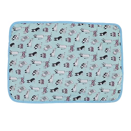 Aramox Péphon de Réacher für Pets -Grafiken, die in Elektrischer Teppich Grüner Katze Grüne Katzenwaschableer für Hohe Haustiere, Arthritis Relief, PVC -Material Ausgebildet Sind (30 * 40 cm) von Aramox