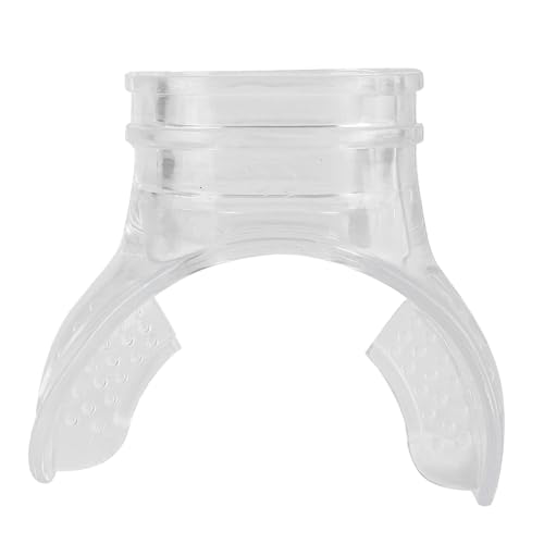 Aramox Professionelles PVC -Tauch -Tauch Mundstück Mundstück Komfortable Einweg Transparentes Zum Schnorcheln mit Geschenkbox Aramox Professionelles PVC -Tauch -Tauch Mundstück Mundstück Komfortable Einweg Transparentes Zum Schnorcheln mit Geschenkbox von Aramox