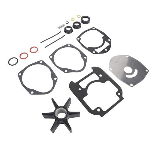 Aramox Pumpenlaufradsatz, Edelstahlgummi in Marinequalität, Kompatibel mit V6-Außenbordmotoren mit 175–225 PS und V8-Außenbordmotoren mit 200–300 PS Aramox Pumpenlaufradsatz, Edelstahlgummi in Marinequalität, Kompatibel mit V6-Außenbordmotoren mit 175–225 PS und V8-Außenbordmotoren mit 200–300 PS von Aramox