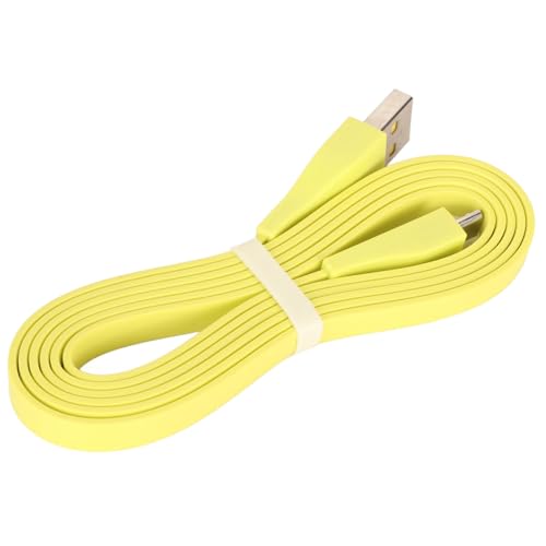 Aramox USB -Kabel, Schnelles Lade -Mikro USB Netzkabel für UE Ausleger und Wonderboom Lautsprecher, Langlebiges PVC Material, 3,9 Fuß Länge für Bequemes Laden (Fluoreszierendes Gelb) von Aramox