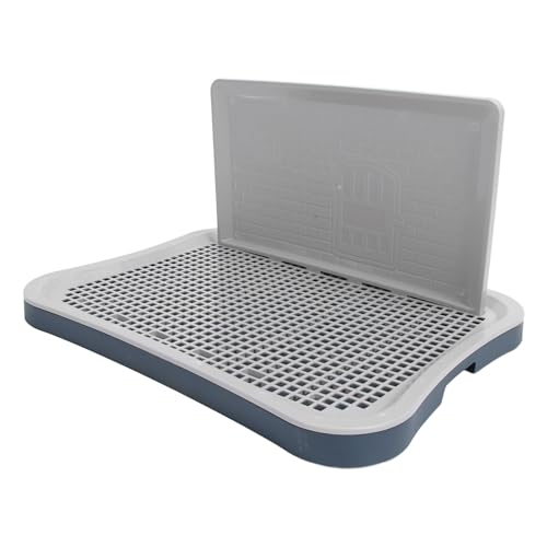 Säule Abnehmbarer Tragbarer Welpenputtable Pot Popy Popy Mesh Töpfchen Pour Kleine Tiere (Dunkelblau) von Aramox