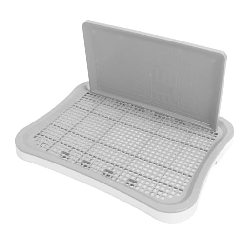 Säule Abnehmbarer Tragbarer Welpenputtable Pot Popy Popy Mesh Töpfchen Pour Kleine Tiere (White) von Aramox