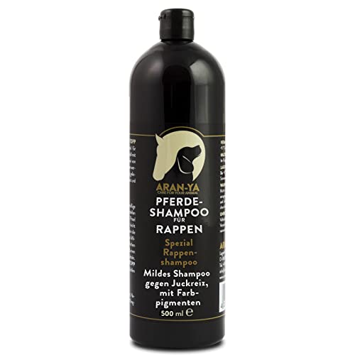 ARAN-YA Fellpflege Pferd schwarz 500ml, Pferdeshampoo für Rappen ARAN-YA Fellpflege Pferd schwarz 500ml, Pferdeshampoo für Rappen von Aran-ya