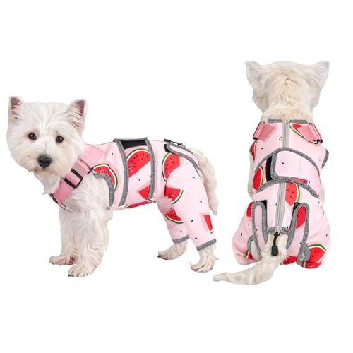 Arblina Hundebody Nach OP, Atmungsaktiv Hund Recovery-Anzug für Hinterbeine, OP Body Hund für Kleine/Mittlere/Große Hunde, Männlich/Weiblich Hunde Onesie Nach der Operation, Rosa M Arblina Hundebody Nach OP, Atmungsaktiv Hund Recovery-Anzug für Hinterbeine, OP Body Hund für Kleine/Mittlere/Große Hunde, Männlich/Weiblich Hunde Onesie Nach der Operation, Rosa M von Arblina