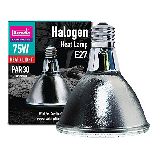 Arcadia SHA75E27 Reptile Halogen Basking Spots (kein UV) von Arcadia