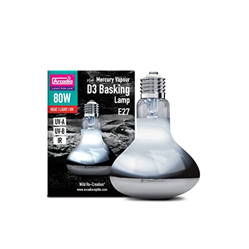 Ardacia SMA80E27 D3 Basking Lamp, 80 W von Ardacia