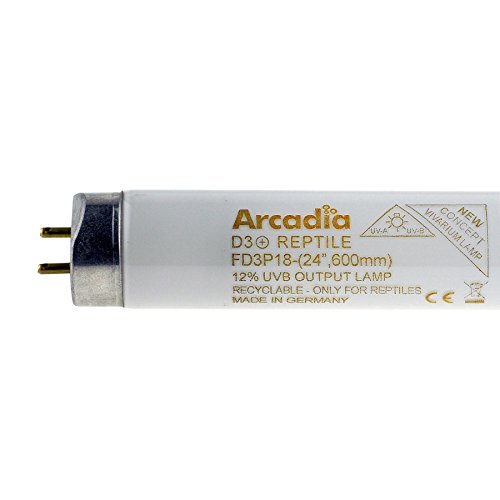Ardacia FD3P18 D3 + Reptile Lampe, 18 watt von Arcadia