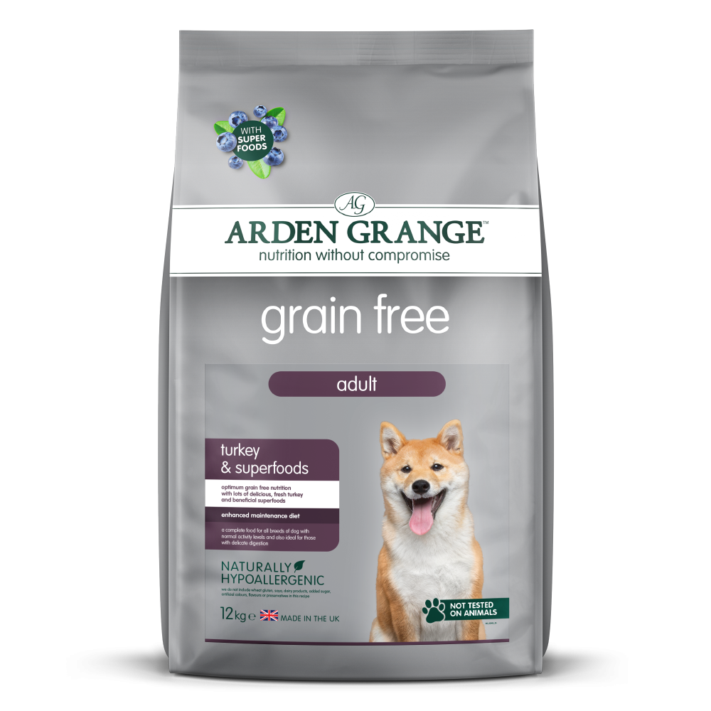 Arden Grange | Truthahn & Superfoods | Grain Free Adult | 2 x 12 kg Arden Grange | Truthahn & Superfoods | Grain Free Adult | 2 x 12 kg von Arden Grange