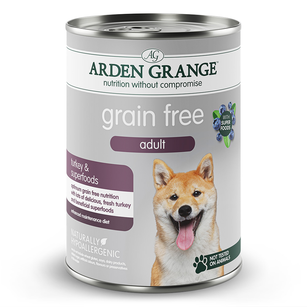 Arden Grange | Truthahn & Superfoods | Grain Free Adult | 6 x 395 g Arden Grange | Truthahn & Superfoods | Grain Free Adult | 6 x 395 g von Arden Grange