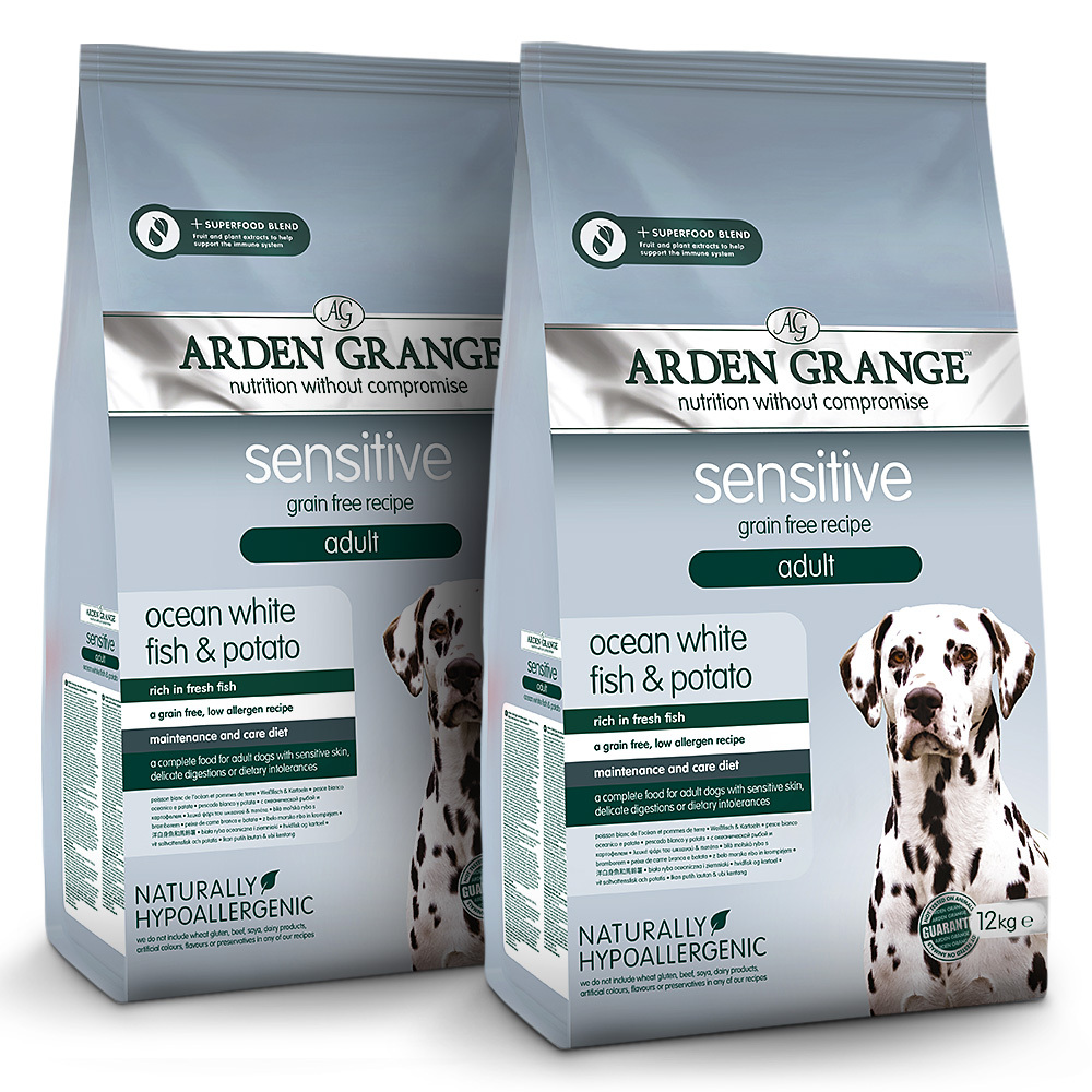 Arden Grange | Getreidefrei Weißfisch & Kartoffel | Sensitive Adult | 2 x 12 kg Arden Grange | Getreidefrei Weißfisch & Kartoffel | Sensitive Adult | 2 x 12 kg von Arden Grange