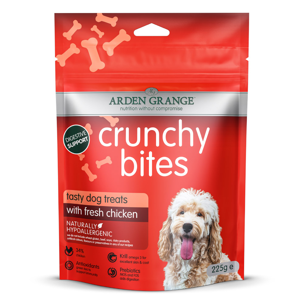 Arden Grange | Mit frischem Huhn | Crunchy Bites | 225 g Arden Grange | Mit frischem Huhn | Crunchy Bites | 225 g von Arden Grange