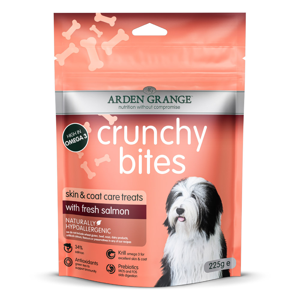 Arden Grange | Mit frischem Lachs | Crunchy Bites | 225 g Arden Grange | Mit frischem Lachs | Crunchy Bites | 225 g von Arden Grange