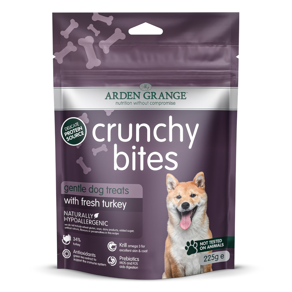 Arden Grange | Mit frischem Truthahn | Crunchy Bites | 225 g Arden Grange | Mit frischem Truthahn | Crunchy Bites | 225 g von Arden Grange