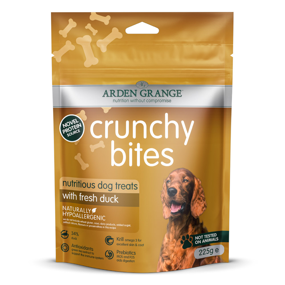 Arden Grange | Mit frischer Ente | Crunchy Bites | 225 g Arden Grange | Mit frischer Ente | Crunchy Bites | 225 g von Arden Grange