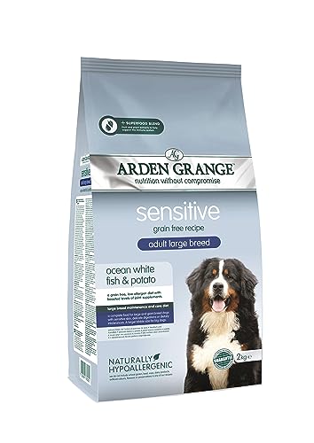 Arden Grange Empfindliche Erwachsene Large Breed Weißer Fisch und Kartoffeln 2 kg von Arden Grange