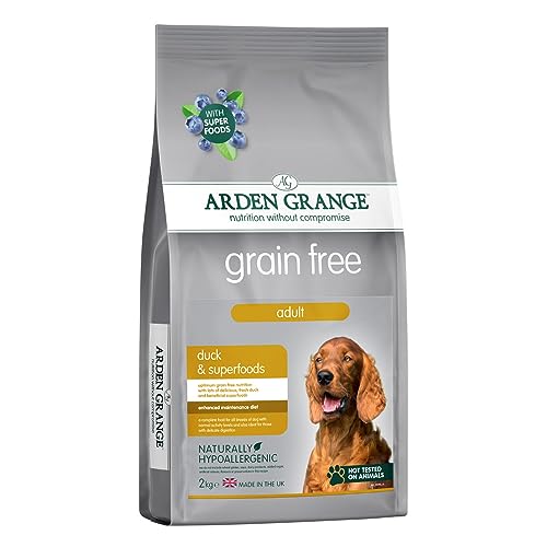Arden Grange - Grainfree Adult Ente & Superfoods - Trockenfutter - 2 kg - Hundefutter von Arden Grange