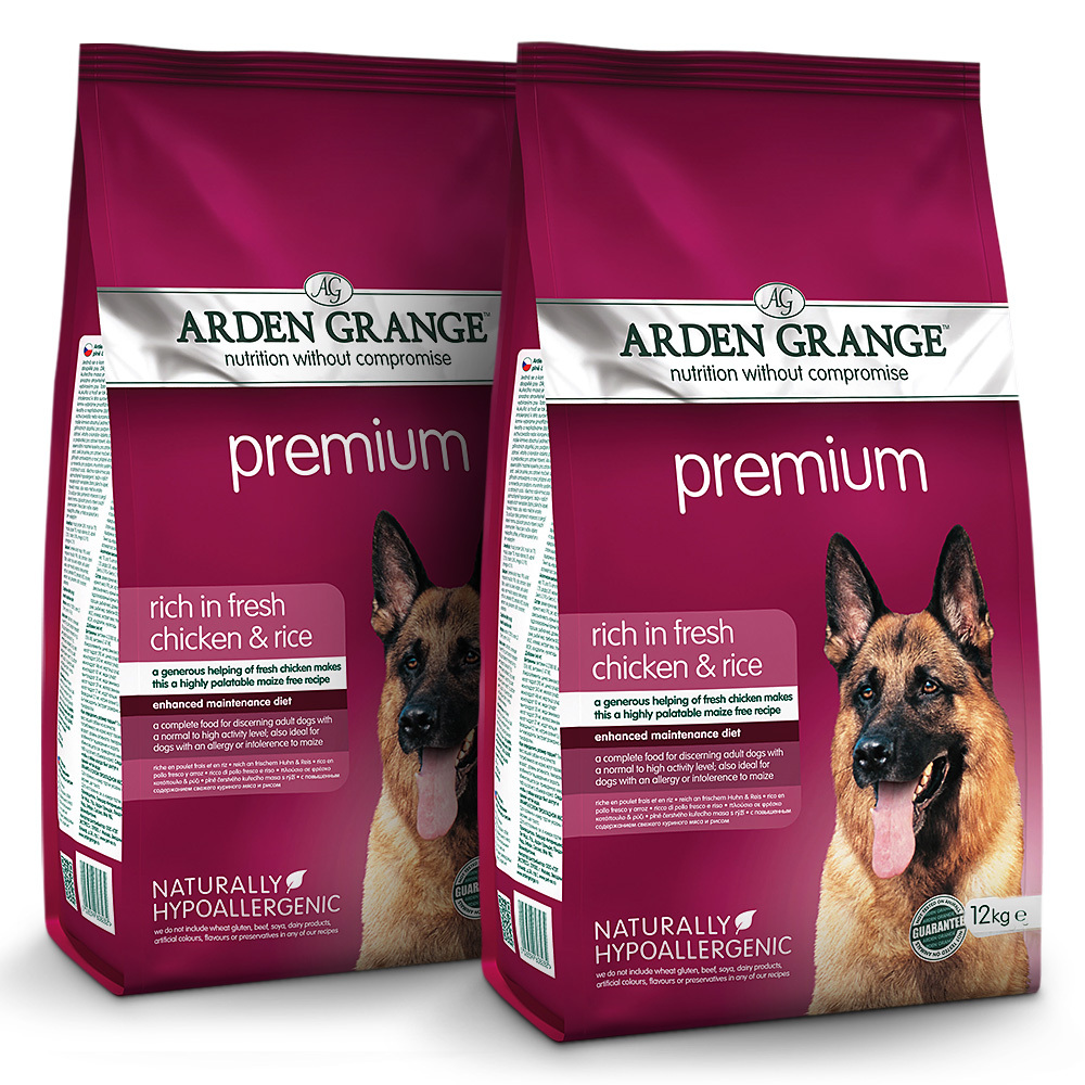 Arden Grange | Reich an frischem Huhn & Reis | Premium Adult | 2 x 12 kg Arden Grange | Reich an frischem Huhn & Reis | Premium Adult | 2 x 12 kg von Arden Grange