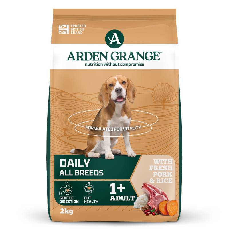 Arden Grange | Reich an Schweinefleisch & Reis | Adult | 4 x 2 kg von Arden Grange