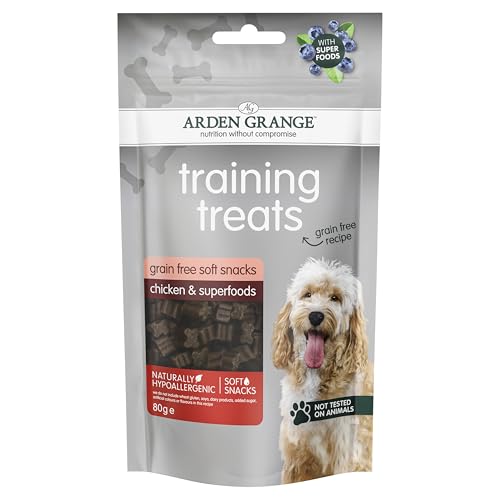Arden Grange Trainings-Leckerlis getreidefrei mit frischem Huhn & Superfoods 80g Arden Grange Trainings-Leckerlis getreidefrei mit frischem Huhn & Superfoods 80g von Arden Grange