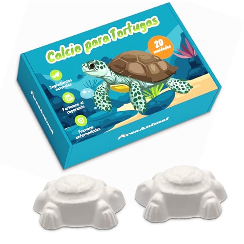 AreaAnimal Calcium Wasserschildkröten, 20 Stück Kalzium-Tabletten mit langsamer Freisetzung, Kalziumschildkröten zur Stärkung der Schale, Kalziumstein, Schildkröte, verbessert das Nervensystem AreaAnimal Calcium Wasserschildkröten, 20 Stück Kalzium-Tabletten mit langsamer Freisetzung, Kalziumschildkröten zur Stärkung der Schale, Kalziumstein, Schildkröte, verbessert das Nervensystem von AreaAnimal