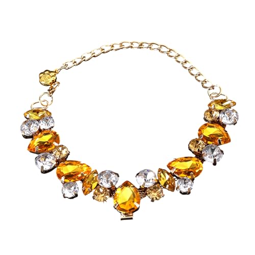 Arecobticy Hundehalsband, Hunde-Auslaufkabel, Katzen-Halsketten, Anzughalsband, Kristall, Prinzessinnen-Halsband, Hochzeitsfoto-Requisiten, Urlaubshalsband mit Strasssteinen für Prinzessin Arecobticy Hundehalsband, Hunde-Auslaufkabel, Katzen-Halsketten, Anzughalsband, Kristall, Prinzessinnen-Halsband, Hochzeitsfoto-Requisiten, Urlaubshalsband mit Strasssteinen für Prinzessin von Arecobticy