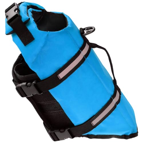 Schwimmweste für Hunde, bequeme Badebekleidung mit sicheren Schnallen, für Wasserschwimmen, Boote, verstellbare Hunde-Schwimmweste von Arecobticy