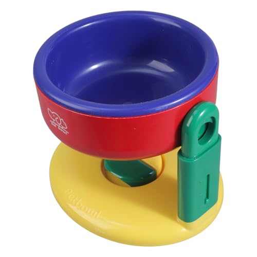 Verstellbarer Hundenapfständer mit mehrstufiger Höhe und hellen Farben, ergonomischer Futternapf für Haustiere Verstellbarer Hundenapfständer mit mehrstufiger Höhe und hellen Farben, ergonomischer Futternapf für Haustiere von Arecobticy