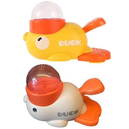 Duck Leckerli-Spender für Katzen Duck Hunde-Leckerli-Spender Futterpflege und Fütterung für alle Arten von Hunden und Katzen (Gelb+Weiß) von Argumub