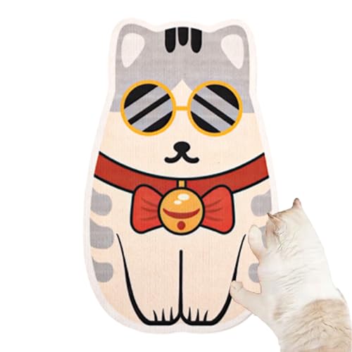 Viviguru Katzenkratzbaum, Wandmontierter Katzenkratzbaum, Verdickte, Kratzfeste, Verschleißfeste Und Nicht-Flusende Vertikale Wandmontierte Katzenklettermatte (A-3) von Argumub