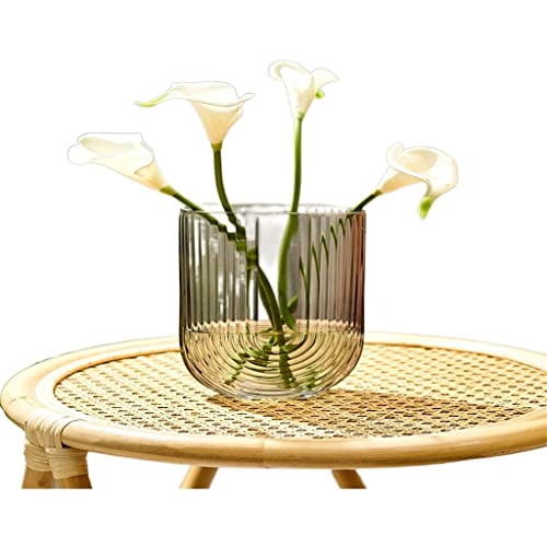 ArinkO Nordic Crystal Terrarium: Elegante Glaspflanzgefäße für Heimdekoration, Wohnzimmer, Schlafzimmer und Tischdekoration von ArinkO