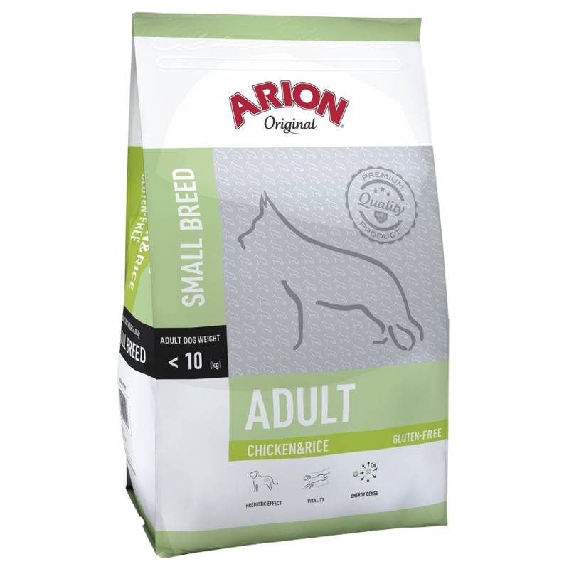 Arion Original Adult Small Breed Huhn & Reis - Sparpaket: 2 x 7,5 kg von Arion