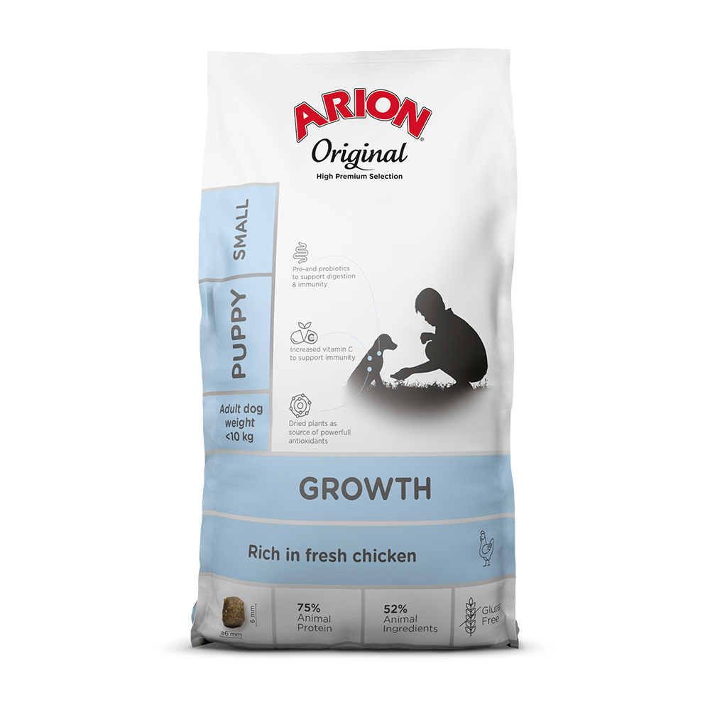 Arion Original Growth Small Breed Huhn - 7 kg Arion Original Growth Small Breed Huhn - 7 kg von Arion