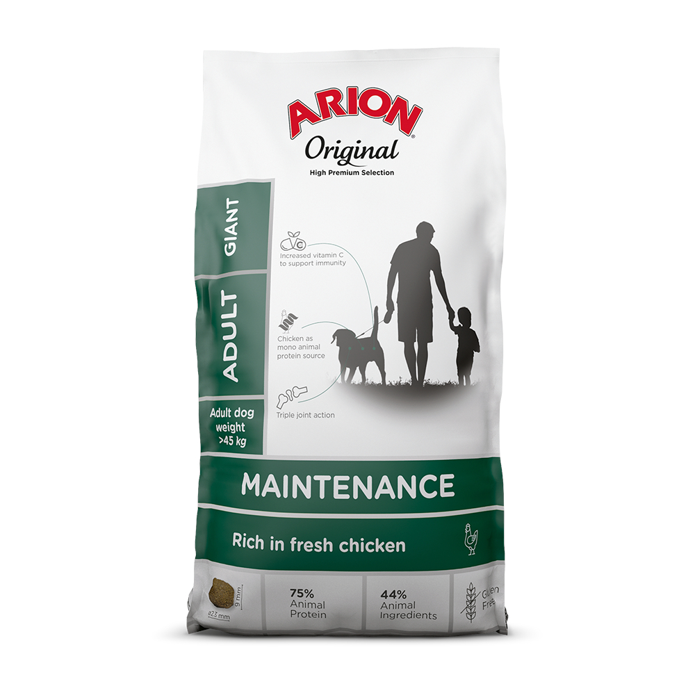 Arion Original Maintenance Giant Huhn - Sparpaket: 2 x 12 kg Arion Original Maintenance Giant Huhn - Sparpaket: 2 x 12 kg von Arion