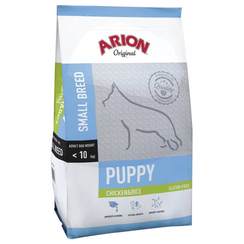 Arion Original Puppy Small Breed Huhn & Reis - 7,5 kg von Arion
