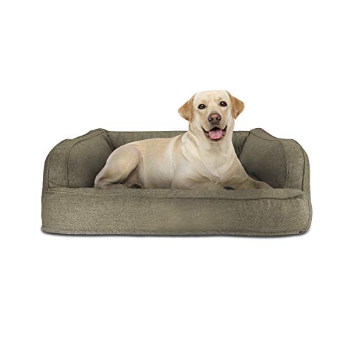 Arlee Sofa Couch Haustier Hundebett – kaufest – Memory-Schaum – zusammengebaut USA – groß – Walnuss von Arlee